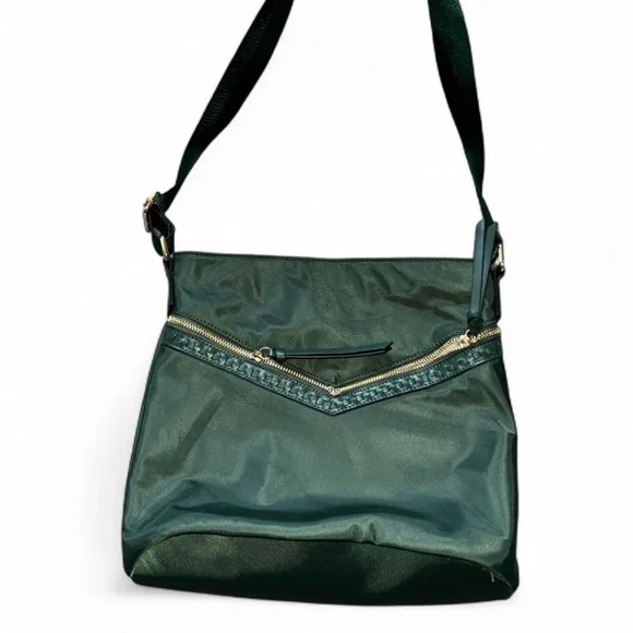 Elegant Green Shoulder Bag - Picture 1 of 5
